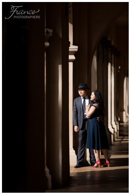 1940s themed engagement images-1