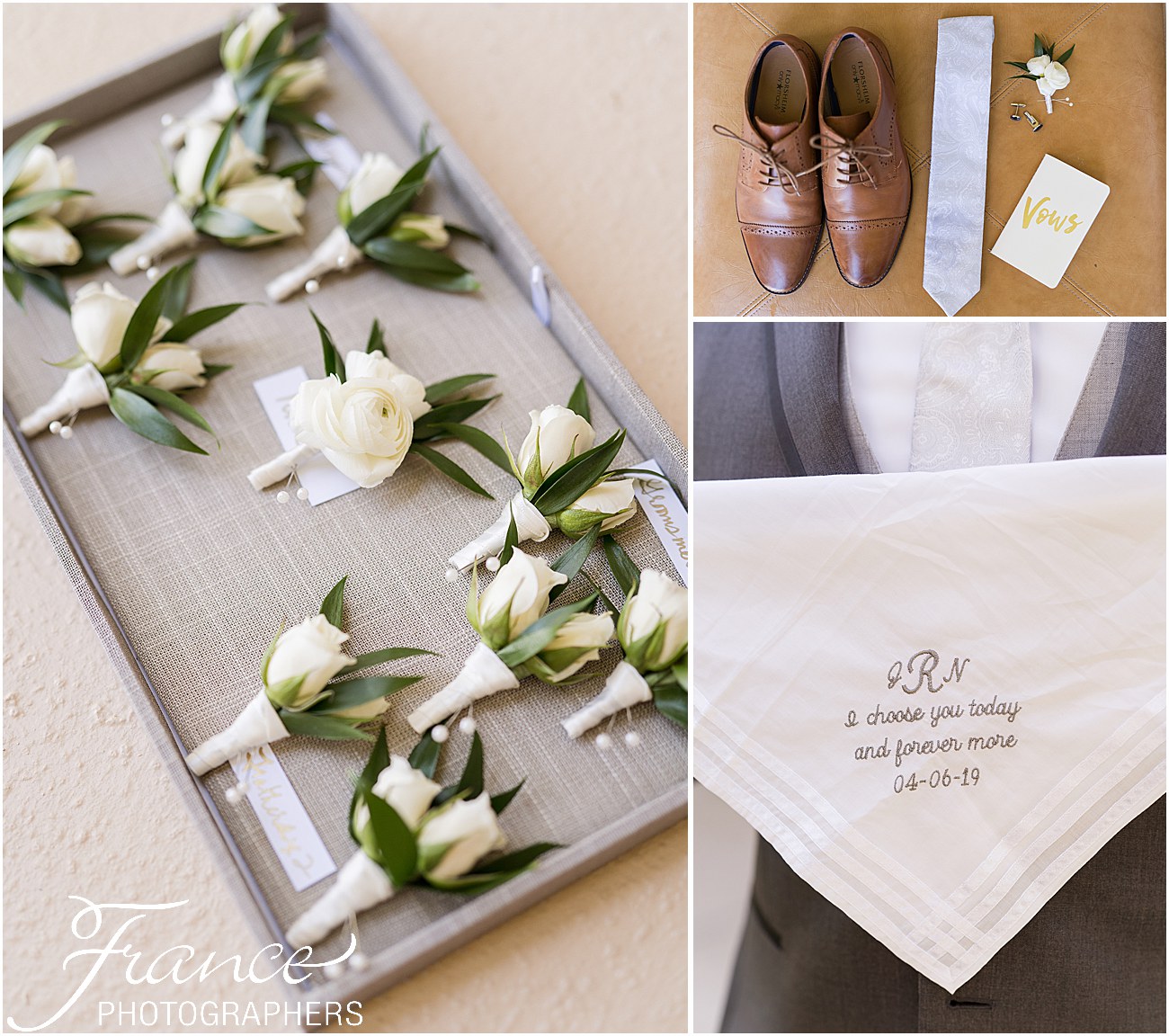 April Rancho Bernardo Inn Wedding Groom Details