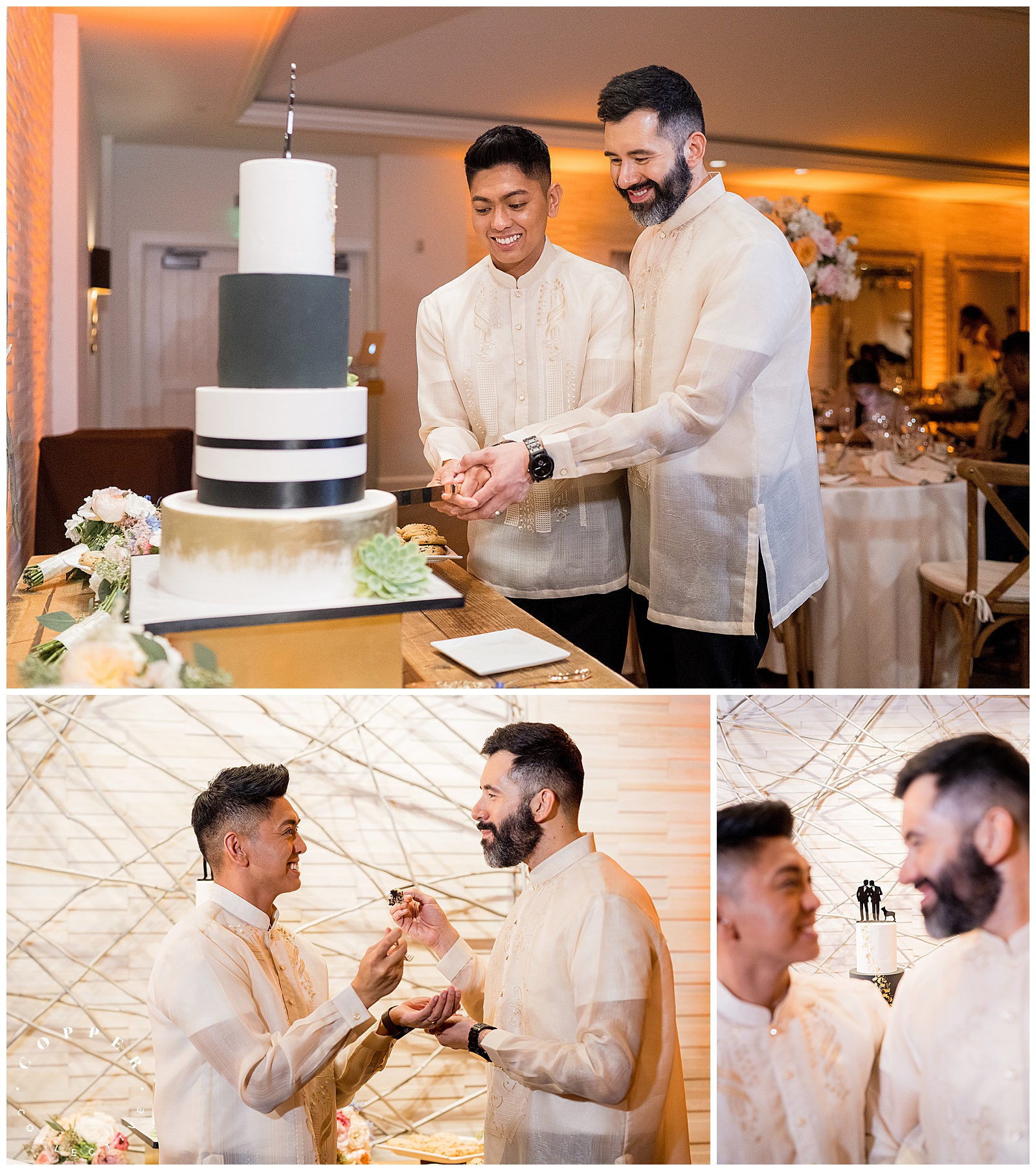 Estancia La Jolla Gay Fall Wedding Reception