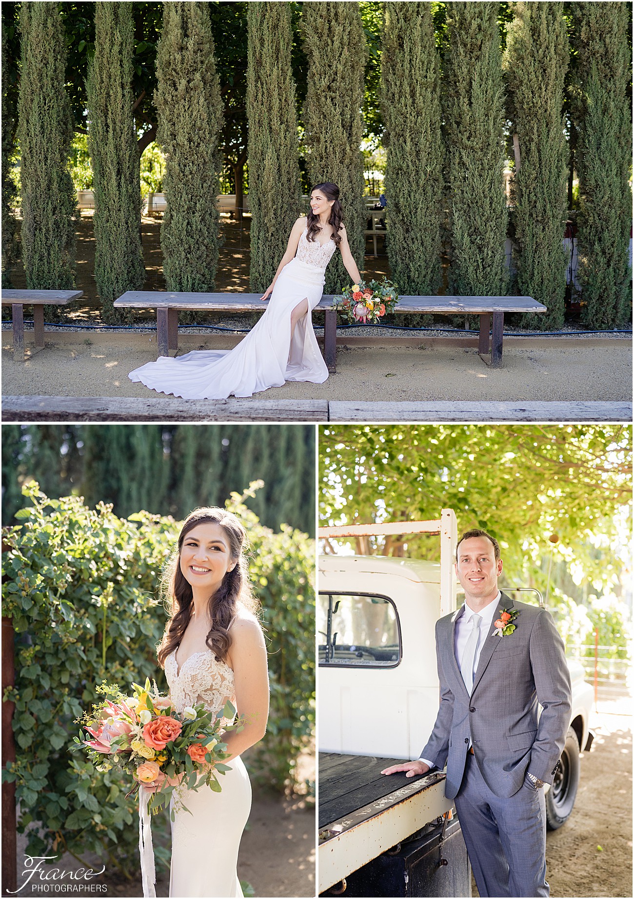 Peltzer Winery Temecula Spring Bride and Groom Portraits