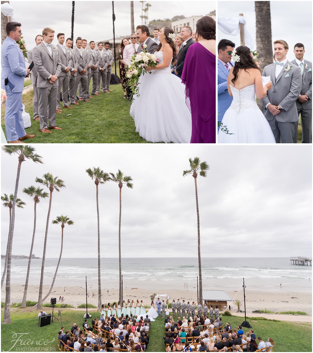 Scripps Seaside Forum Wedding Photos