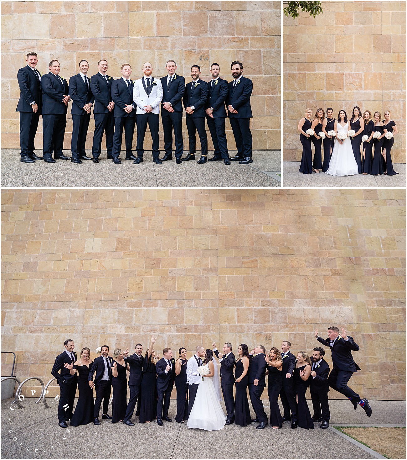 Ultimate Skybox Jewish Wedding Bridal Party