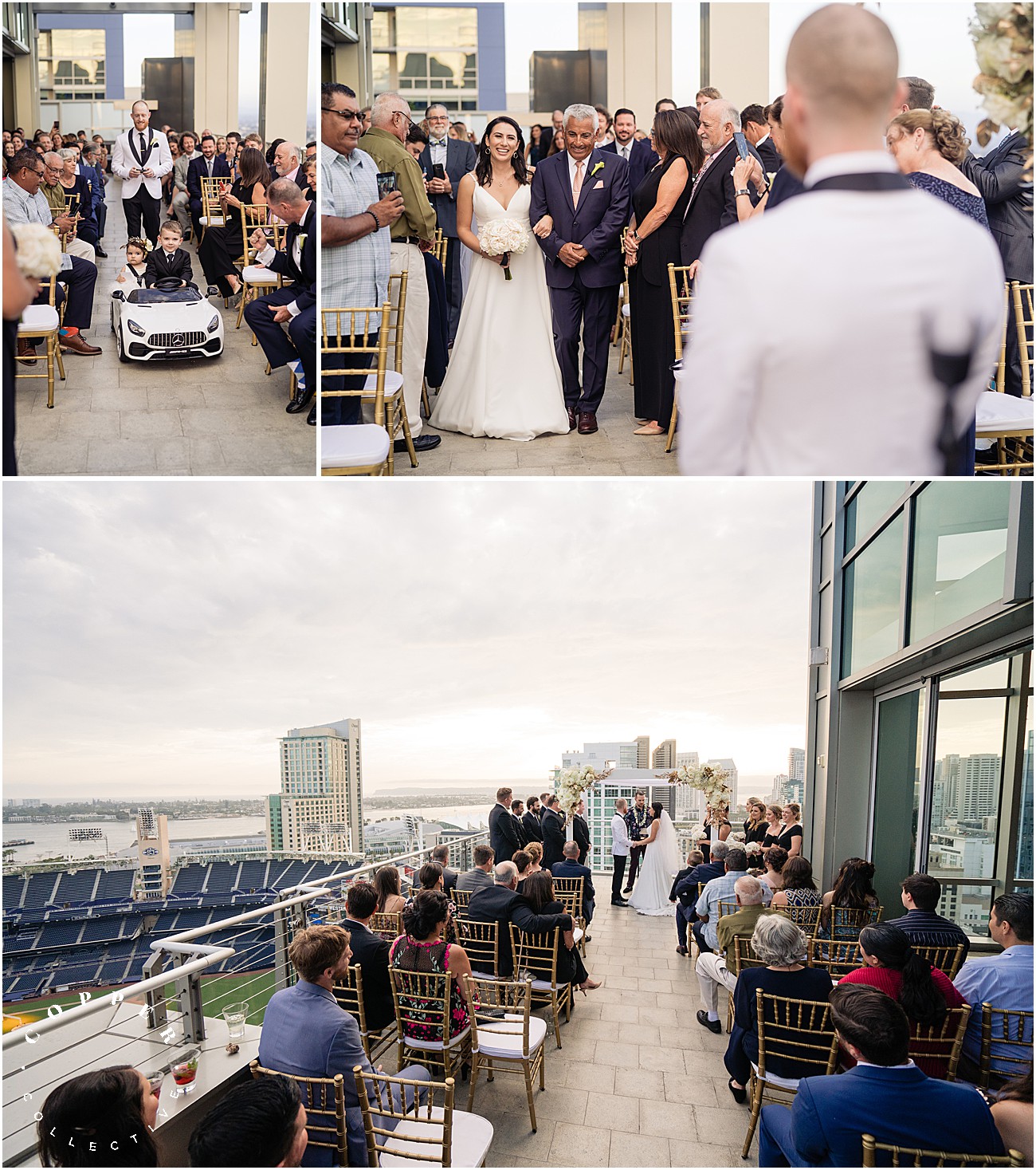 Ultimate Skybox Jewish Wedding Ceremony